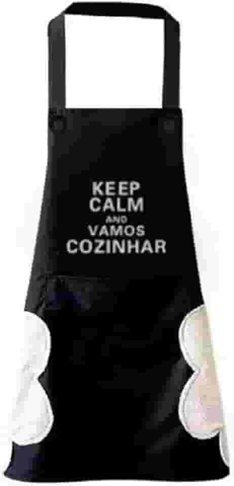 AVENTAL DE COZINHA COM LATERAL SECA MAOS