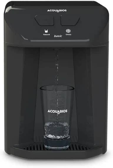 ACQUABIOS PURIFICADOR DE ÁGUA BASIC - BACTERIOLÓGICO/BIVOLT/PRETO