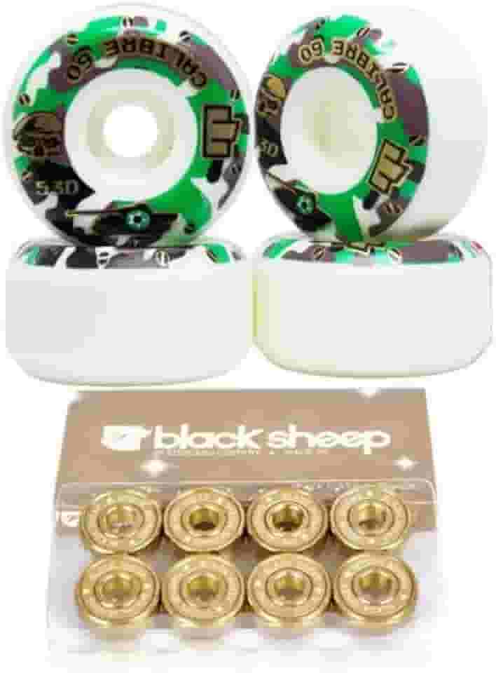 Roda Skate Moska Calibre 60mm + Rolamento Importado Gold