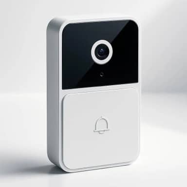 Mini Interfone Campainha Inteligente SmartBell Pro 2.0, Sem Fio com Câmera 1080p, Áudio Bidirecional, Visão Noturna e Monitoramento via App em Tempo Real para Maior Segurança e Conforto em Sua Casa!