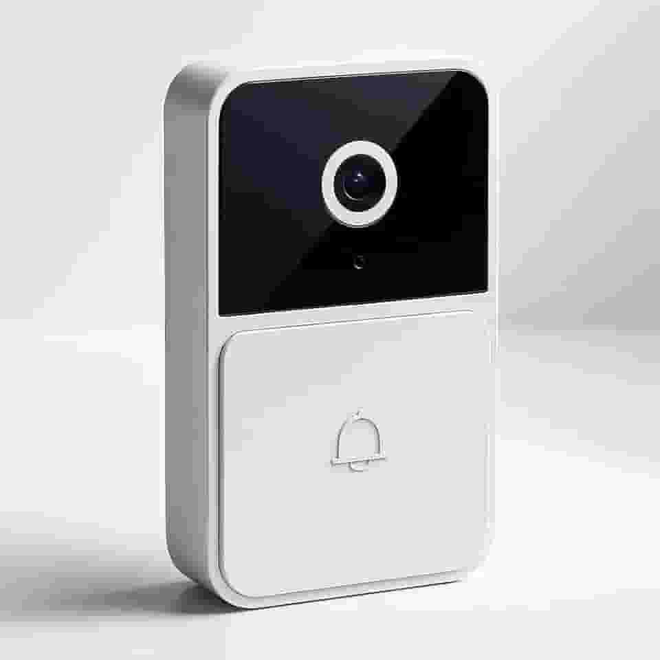 Mini Interfone Campainha Inteligente SmartBell Pro 2.0, Sem Fio com Câmera 1080p, Áudio Bidirecional, Visão Noturna e Monitoramento via App em Tempo Real para Maior Segurança e Conforto em Sua Casa!