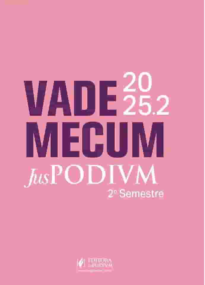 Vade Mecum Juspodivm Tradicional - 2º Semestre - 2025 - Capa Rosa