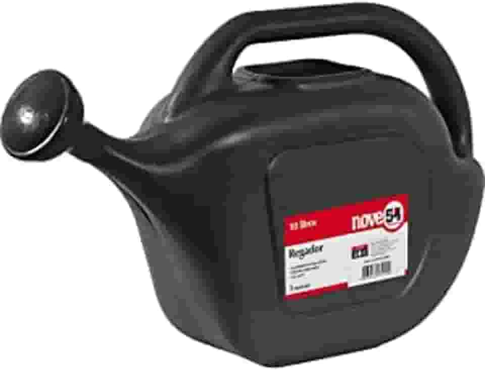 Nove 54, Regador Plástico Preto, 10 Litros