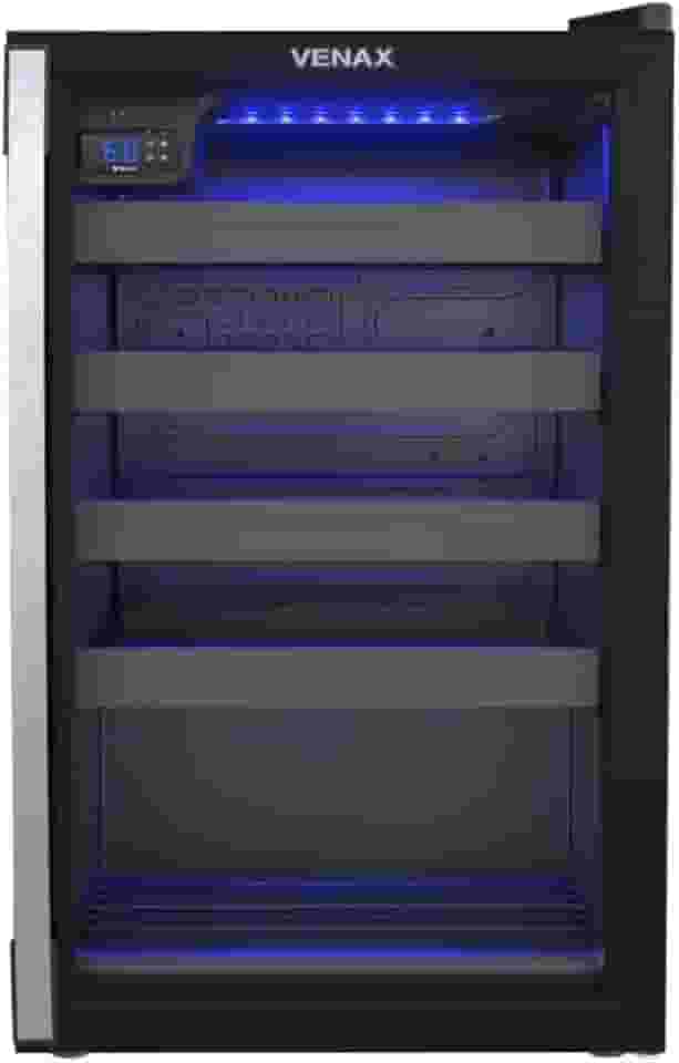 Adega Piubella 100 para 24 Garrafas Preto 220 V