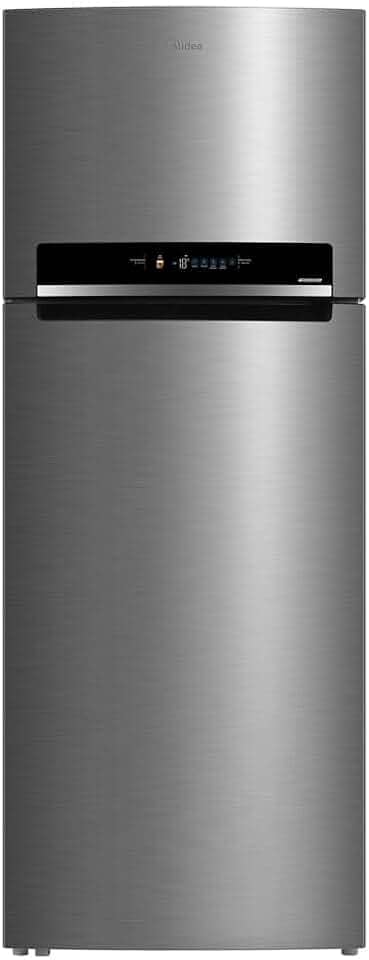 Geladeira Frost Free Duplex 491L Inverter Cor Inox Midea