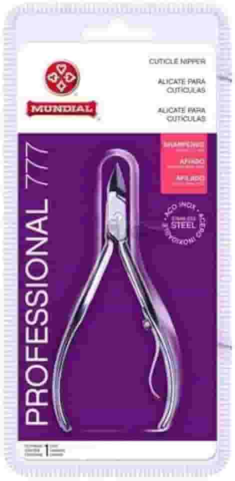 Alicate De Cuticula Profissional 777 Inox Afiado Mundial