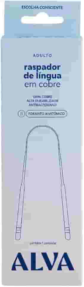 Alva Personal Care Alva Raspador De Língua De Cobre