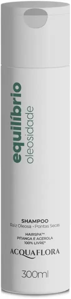 Shampoo 300mL Equilíbrio Oleosidade - Raiz Oleosa, Pontas Secas | Acquaflora