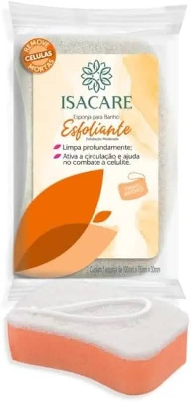Isacare Esponja Banho Esfoliante