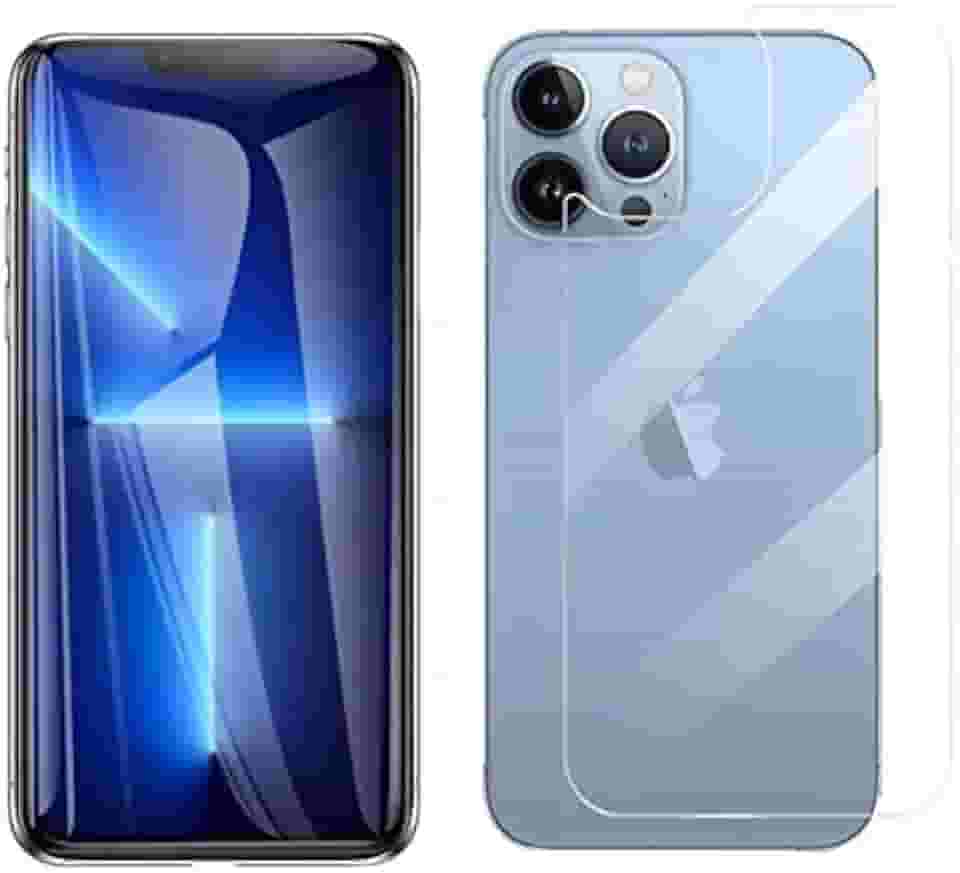 Kit Película Frente + Verso Gel Compatível iPhone 13 (iPhone 13)