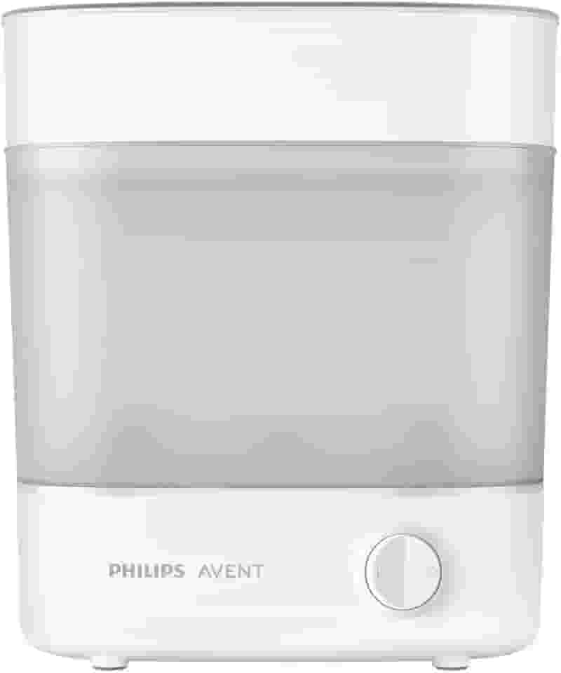 Esterilizador Elétrico de Mamadeiras Philips Avent - 220V | Remove 99,9% das bactérias, sem produtos químicos