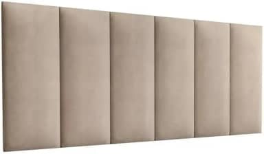 Cabeceira Cama Box Casal 140x45 Bege Ane