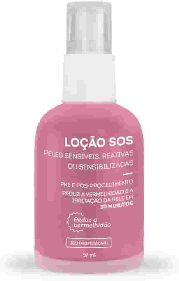 Loção SOS Calmante para Peles Sensíveis Extratos da Terra - Alívio Imediato de Vermelhidão, Queimação e Coceira - Pós-Procedimentos e Rosácea