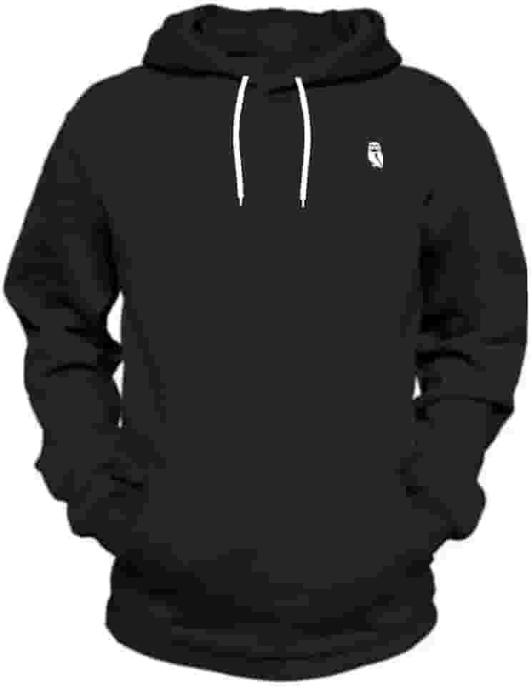 Blusa Moletom Capuz Hyve Fechado Canguru Abrigo De Frio Top