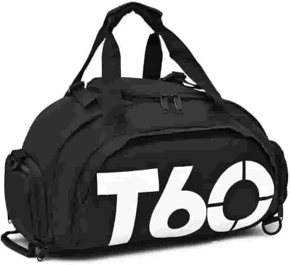 Mochila T6 Bolsa 3 em 1 Mala Esportiva Unissex de Grande Capacidade para Viagem Academia Esportes