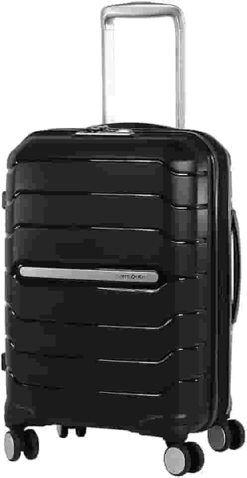 Mala de Viagem Octolite Preta Pequena Expansível