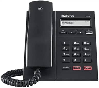 Telefone Tip 125i Preto Intelbras