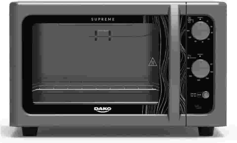 Forno de bancada elétrico Dako Supreme Titanium 44 litros com grill dourador - 127v