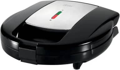 Sanduicheira Waffle Chrome, Preta, 110v, Oster