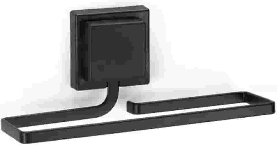 Porta Toalha de Rosto Piatina Black 3M, Arthi Utilidades