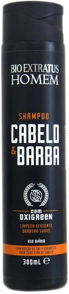 Shampoo Bio Extratus Homem Cabelo e Barba 300ml