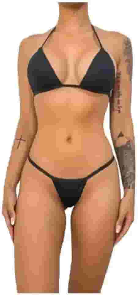 Kit Parafina Bronzeadora Gold 30g com Biquíni Tipo Fita