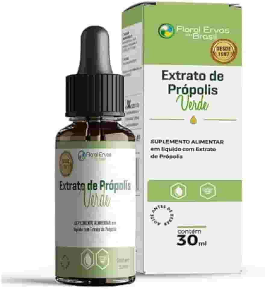 Extrato de própolis verde 30ml Floral ervas do Brasil