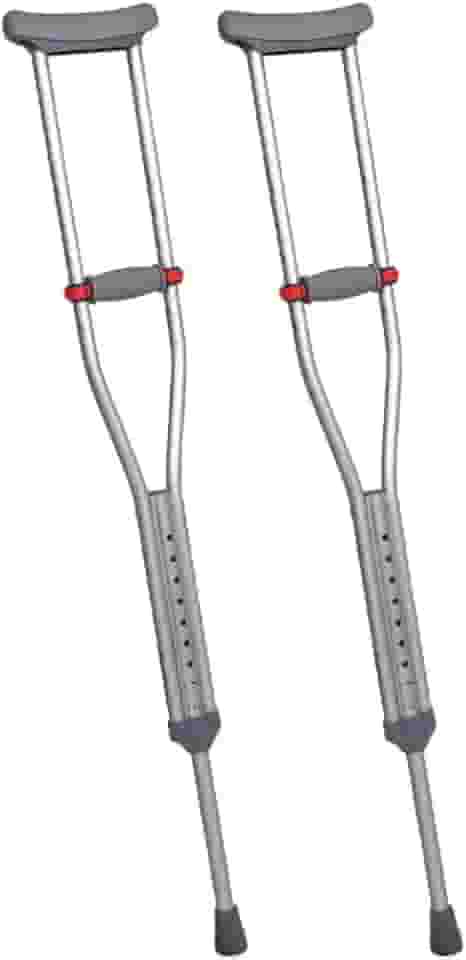 Muleta Axilar Par SC60 Tamanho M Suporta 130kg Hidrolight