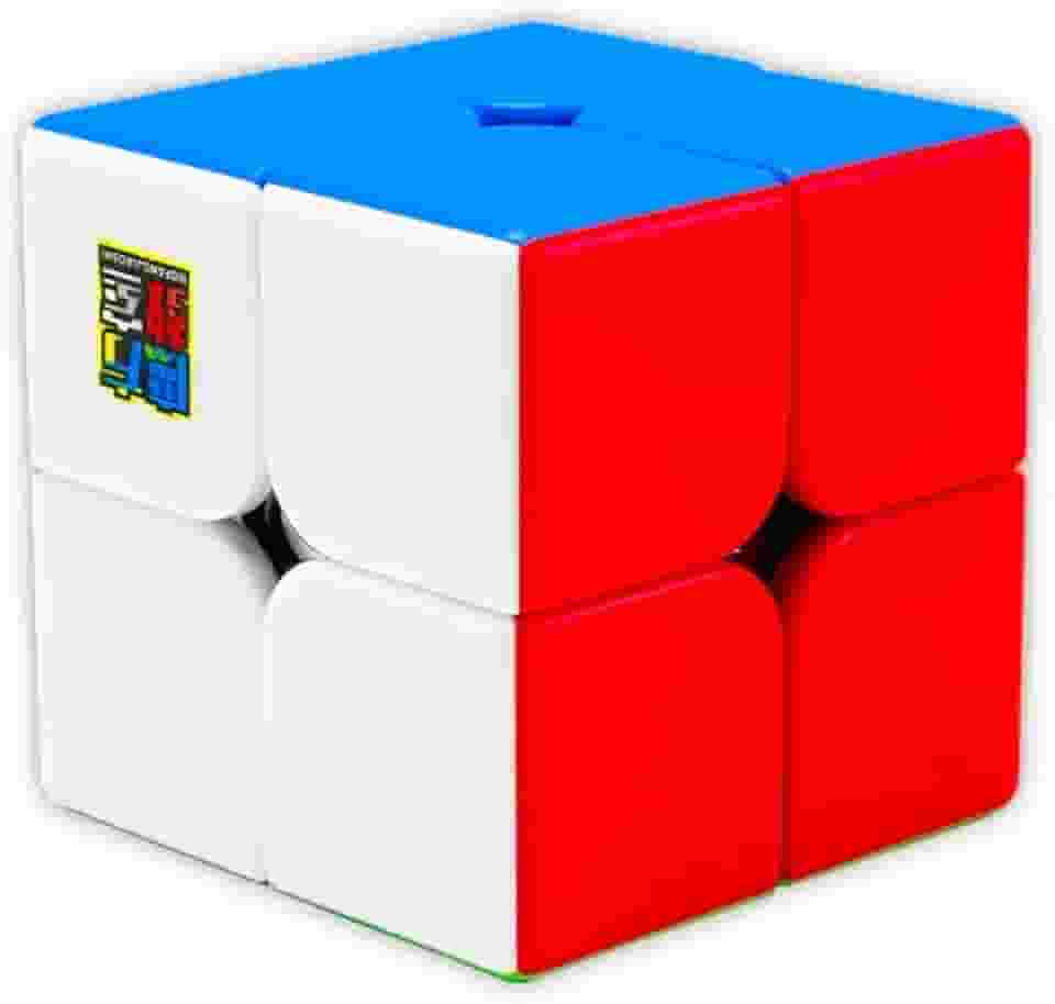 Cubo Magico Profissional 2x2 Stickerless Speedcubing Demolidor, Moyu Meilong, Multicor