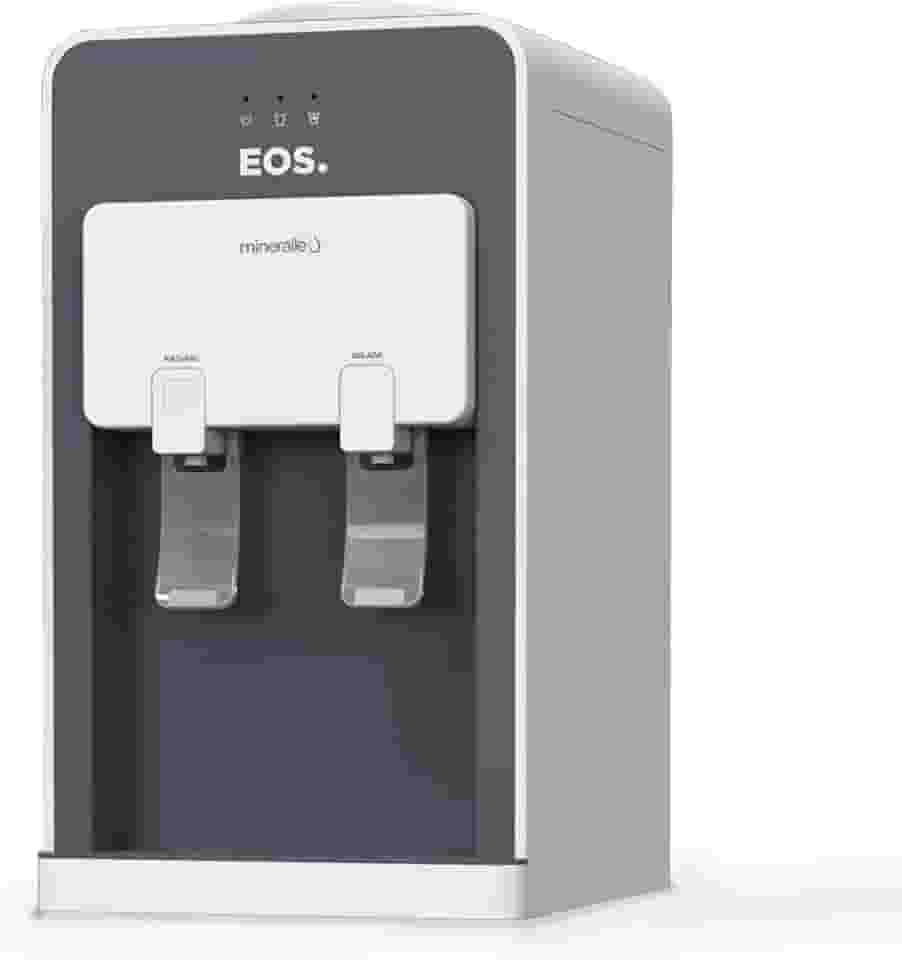 Bebedouro de Mesa para Garrafão Eos Mineralle Slim com Compressor Ebc07b 220v