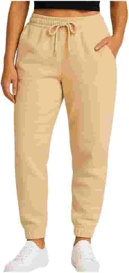 Calça Soft Fleece Feminina Jogger Bolso Inverno Frio