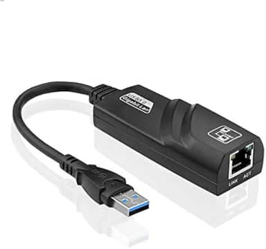 Adaptador de Rede USB 3.0 P/ RJ45 Lan Ethernet Gigabit Placa de Rede Externa 10/100/1000mbps