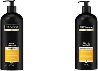 Kit TRESemmé Brilho Lamelar Shampoo 650ml + Condicionador 650ml