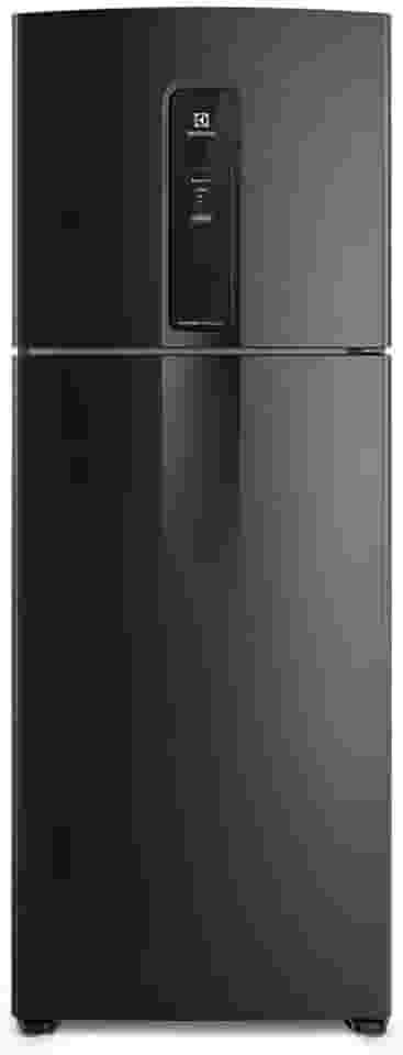 Geladeira Electrolux Frost Free Inverter 480L Efficient com AutoSense SmartBivolt Duplex cor Black Inox Look (IT70B) - Bivolt