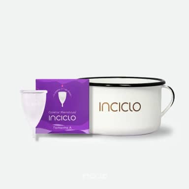 Coletor Menstrual Inciclo + Panelinha Inciclo (A (a partir de 30 anos ou com filhos))