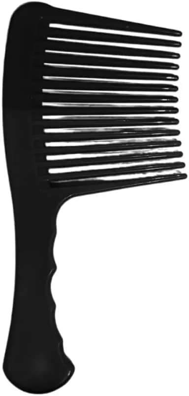 Pente Garfo Flattopper Afro para Cabelos Cacheados e Crespos Black Power Unissex