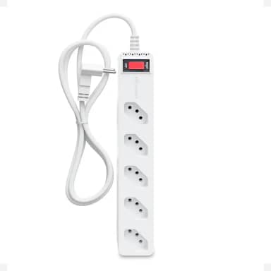 Clamper Energia 5 Tomadas Branco