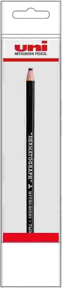 Lapis Dermatográfico 7600, Uni-ball, Preto, Blister com 1 unidade