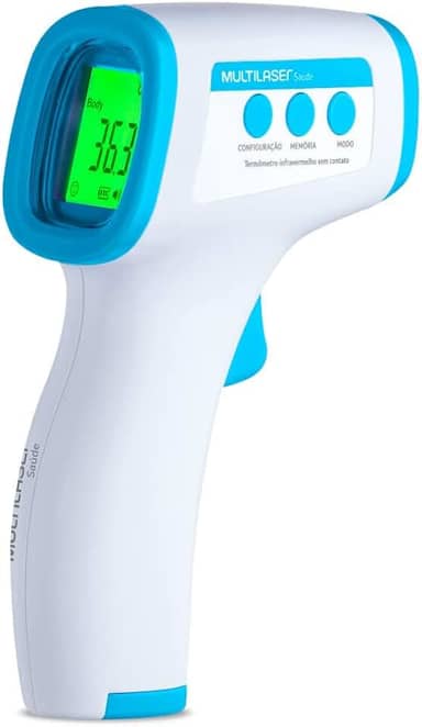 Termômetro Infravermelho sem Contato Multilaser Saúde - HC260