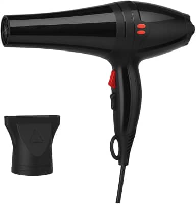 Secador de Cabelo Profissional 3200W | Motor Potente, 3 Temperaturas, Frio/Inverno | Design Moderno Ideal para Salões e Uso Doméstico Voltagem 110/220 Volts