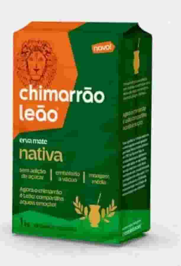 Chimarrão Leão Erva Mate Nativa a Vácuo 1 Kg