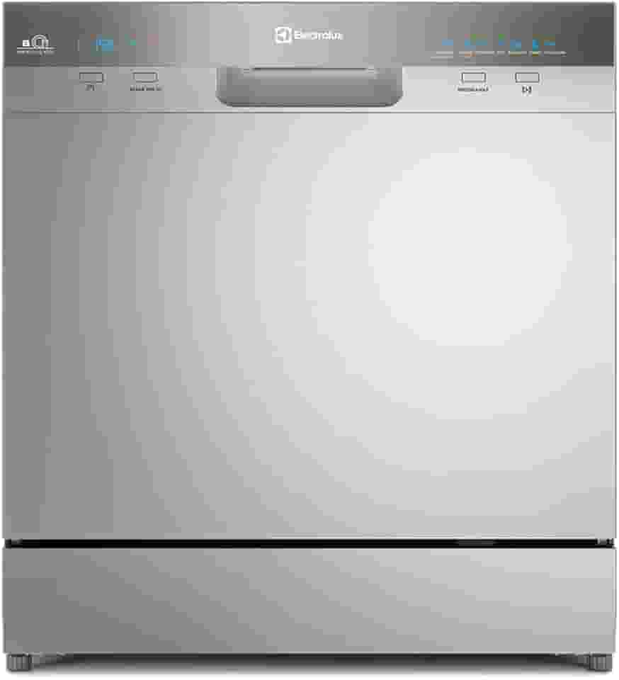 Lava-Louças Electrolux 8 Serviços Inox com Função Higienizar (LL08S) 127V
