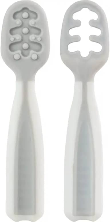 Buba Kit Colher De Treinamento Cinza