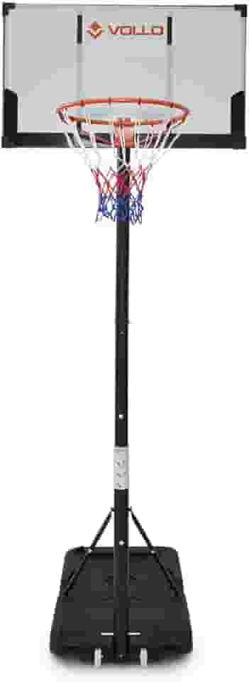 Tabela de Basquete Portátil Ajustável 3,05m Aro 45cm Vollo