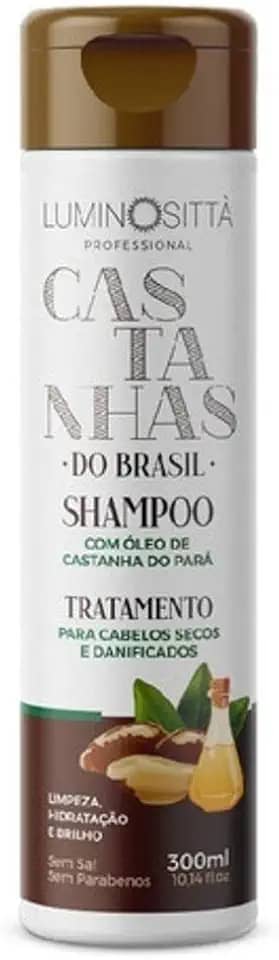 Shampoo Castanhas Do Brasil 300 Ml - Luminosittà