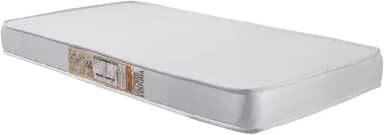 Colchão De Berço D18 Macio Modelo Americano Branco Liso Para Bebê 70x130 B70