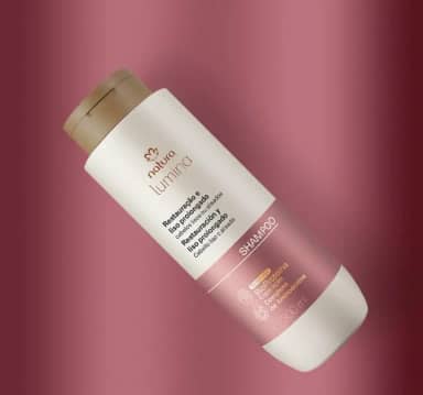 Shampoo Lumina Restauração e Liso Prolongado