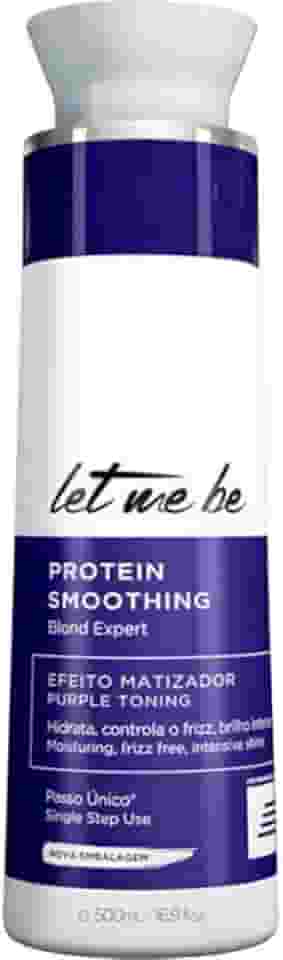 Let Me Be Protein Smoothing Blond - Escova Progressiva Passo Único Matizadora 500ml