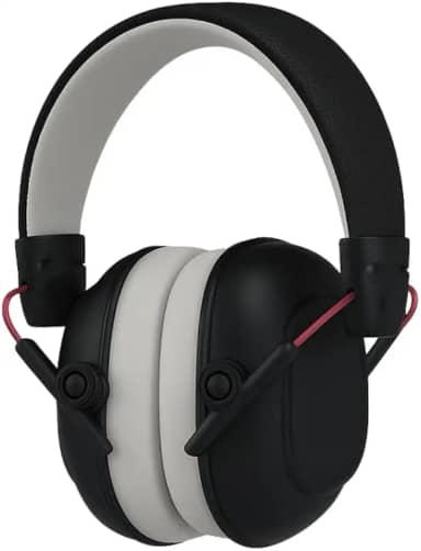 Protetor Auricular Infantil, Abafador de Ruído para Autismo, TDHA Material POM e ABS, 11,5x12cm, Com Espuma, Para Crianças e Adolescentes até 16 Anos