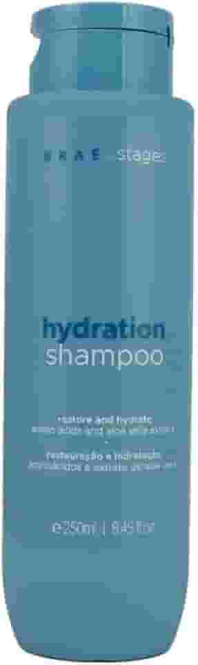 BRAÉ Shampoo Hidratação Intensa Stages - Profissional, 250ml - Maciez e Brilho, Reduz Frizz